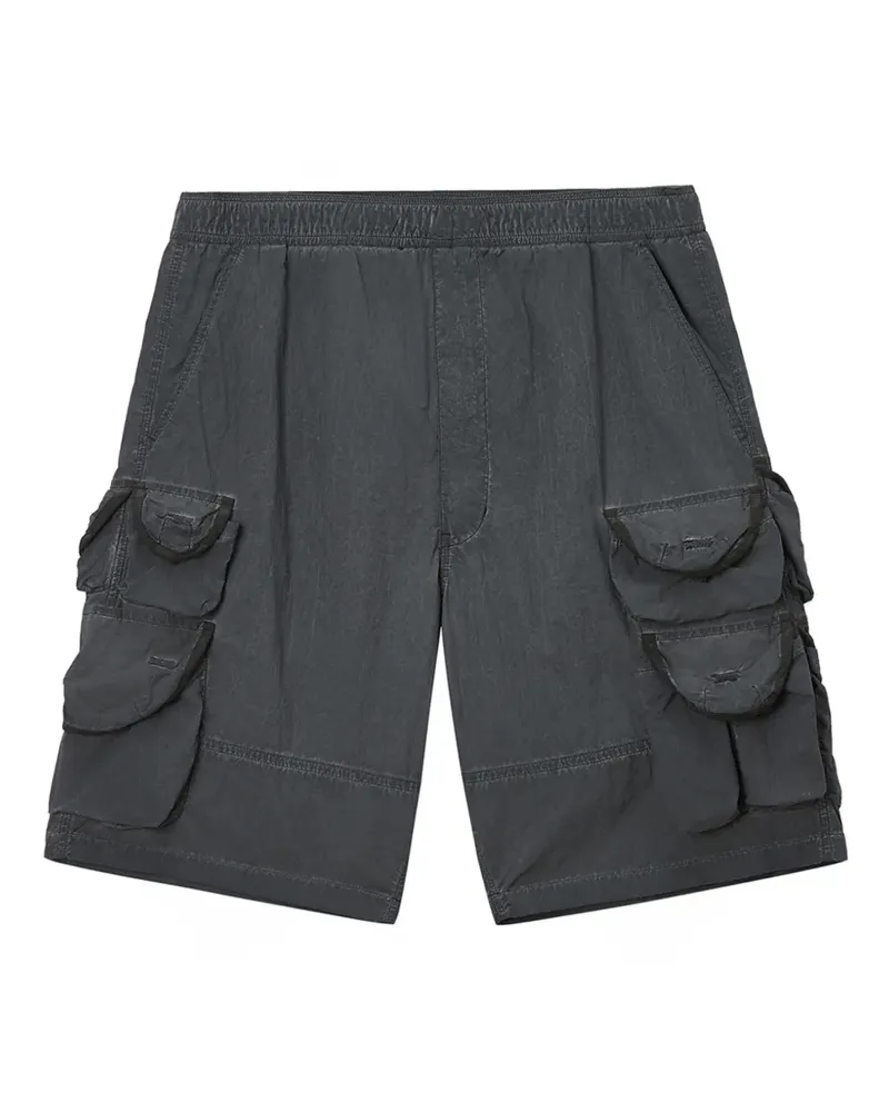 Izzue Klassische Cargo-Shorts - Grau Grau
