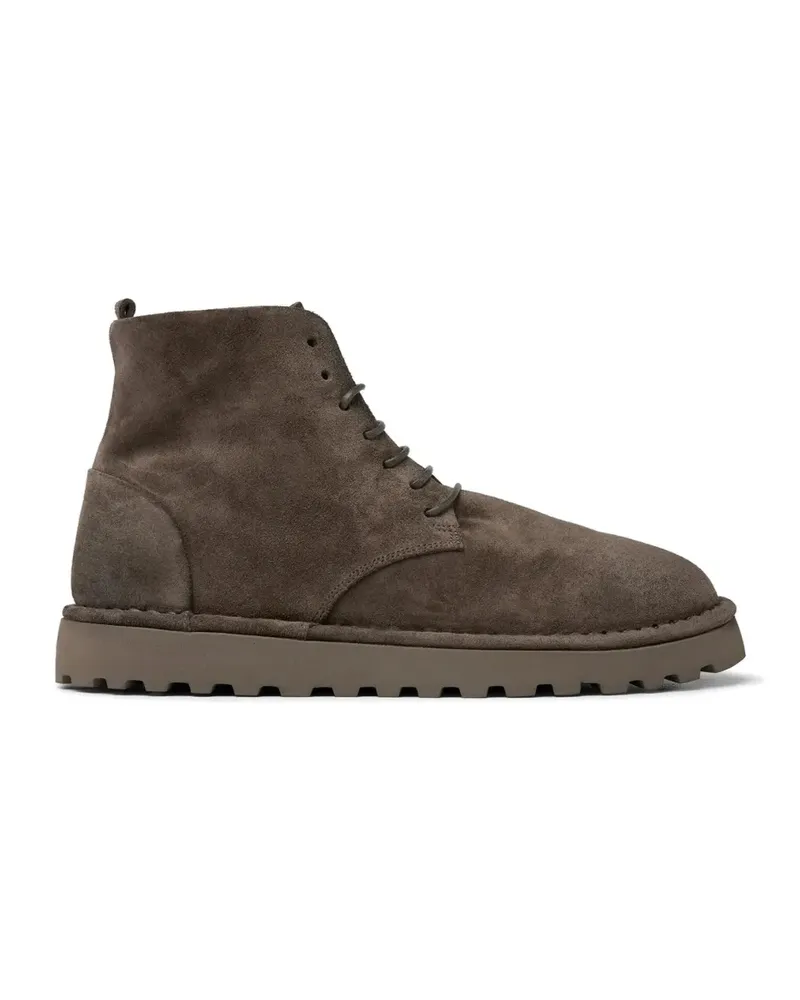 Marsèll lace-up suede ankle boots - Braun Braun