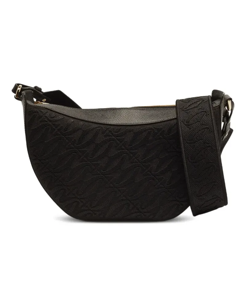 Cartier C de  Schultertasche mit Monogramm - Schwarz Schwarz