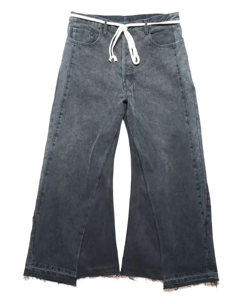 RRR123 Jeans mit weitem Bein - Blau Blau