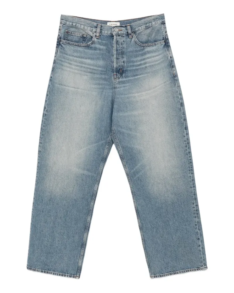 Frame Denim Ausgeblichene Baggy-Jeans - Blau Blau