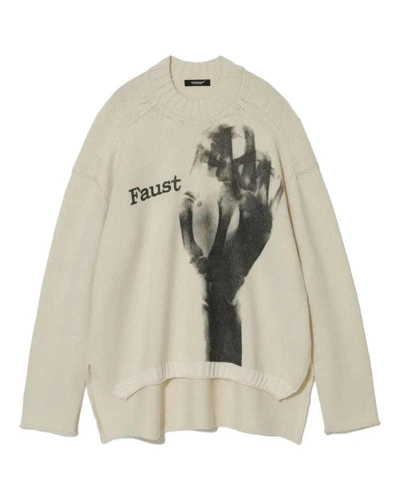 Undercover Sweatshirt mit grafischem Print - Nude Nude