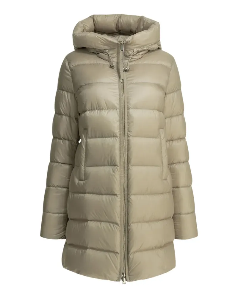 Moncler Suyenne quilted hooded puffer jacket - Nude Nude