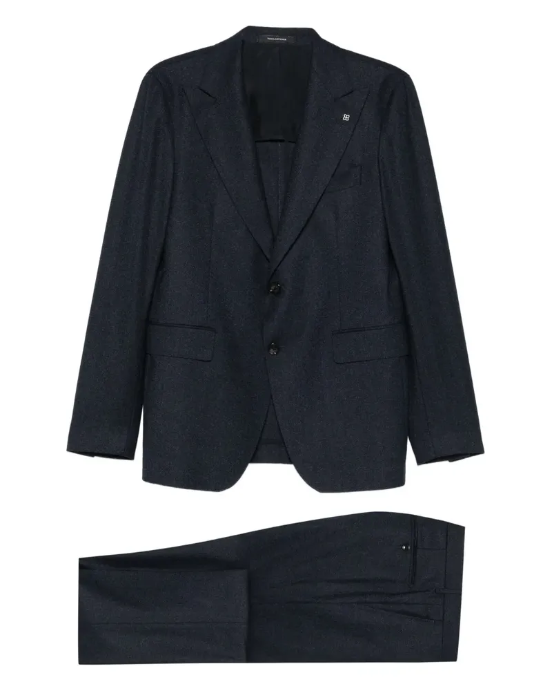 Tagliatore Anzug mit fallendem Revers - Blau Blau