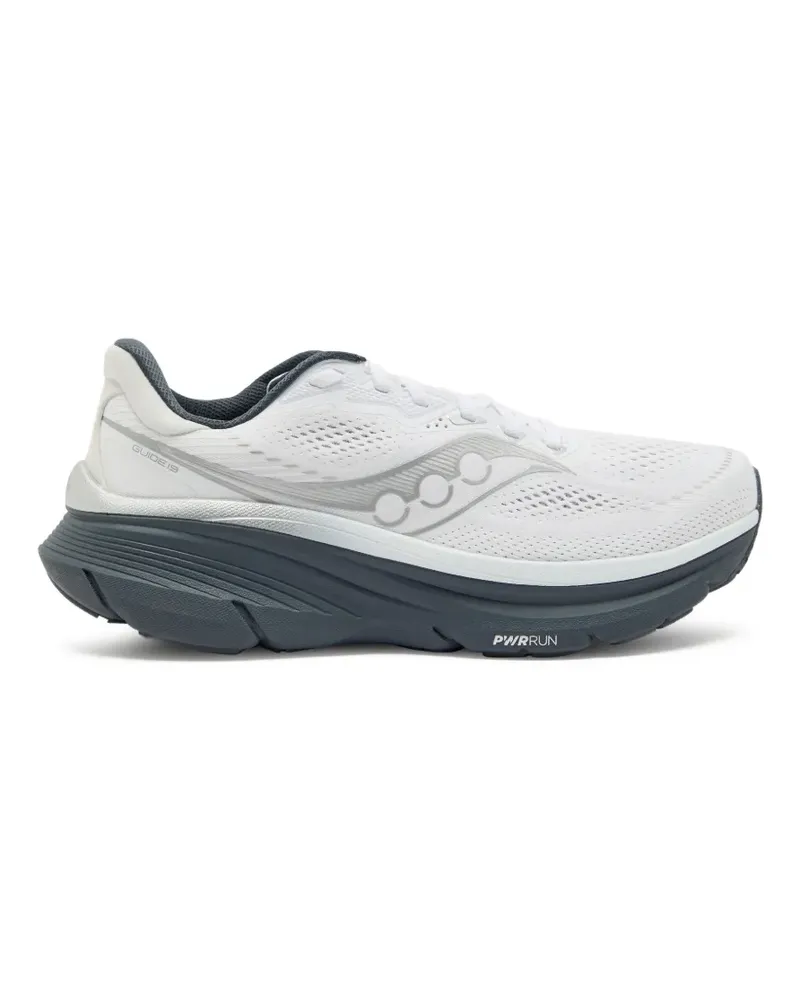 Saucony Guide 19 lace-up fastening sneakers - Weiß Weiß