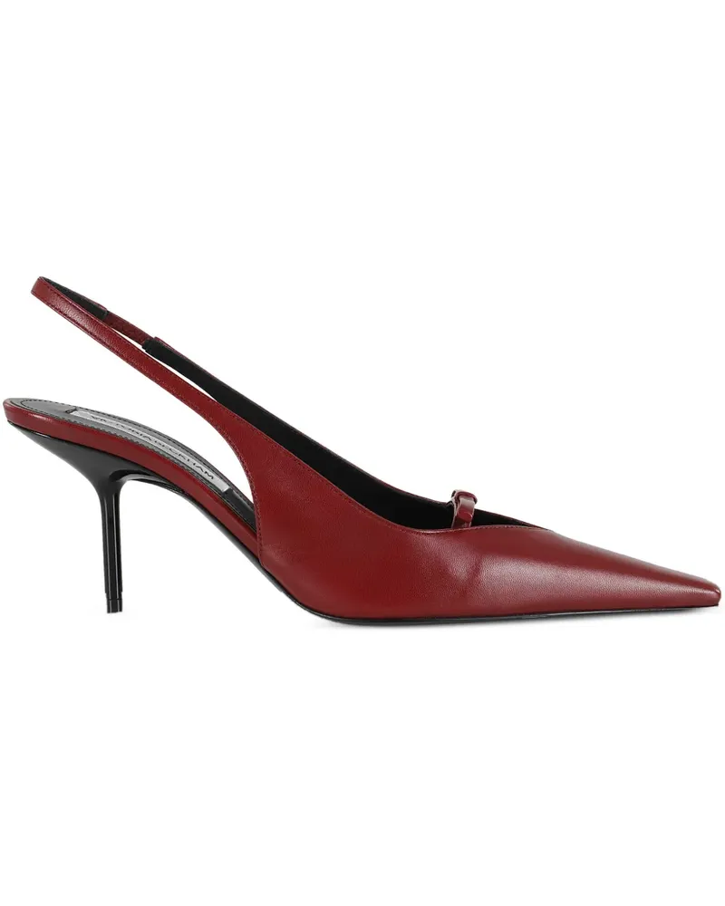 Victoria Beckham Slingback-Pumps mit Schleife - Rot Rot