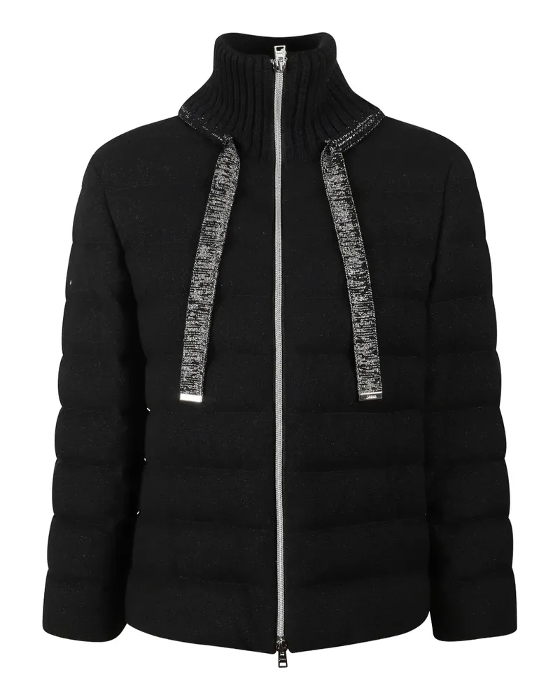 Herno Gefütterte Jacke - Schwarz Schwarz