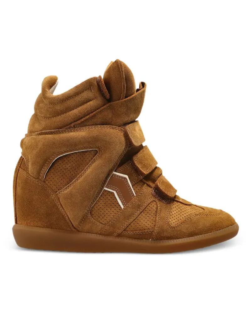 Isabel Marant Bekett touch-strap sneakers - Braun Braun