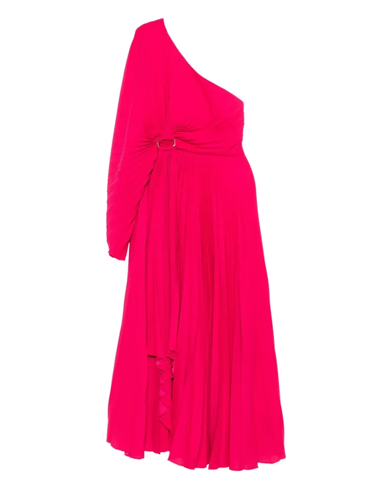 Acler Sadgill One-Shoulder-Kleid mit Falten - Rosa Rosa