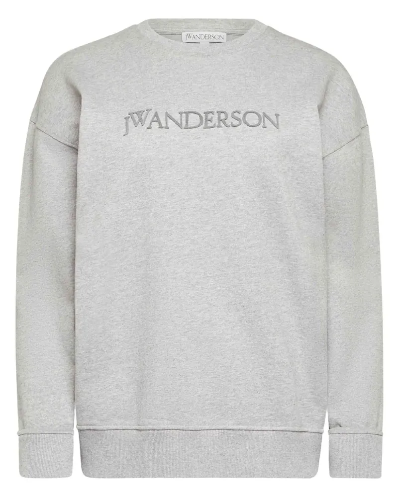 J.W.Anderson Sweatshirt mit Logo-Stickerei - Grau Grau