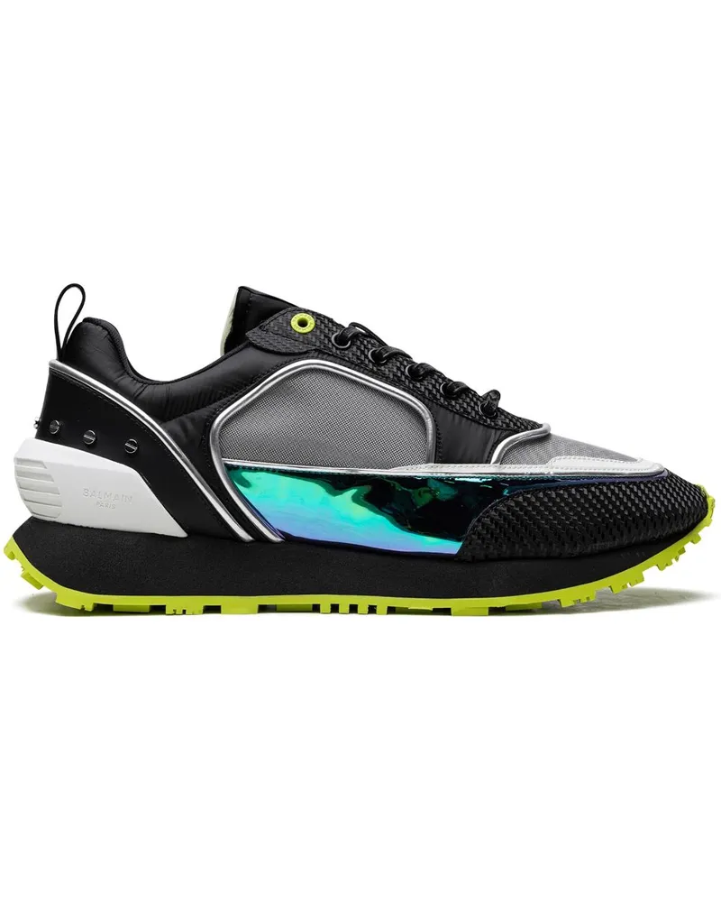 Balmain Meshed "Volt" Sneakers - Schwarz Schwarz