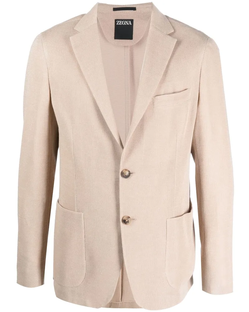 Ermenegildo Zegna Einreihiges Sakko - Nude Nude