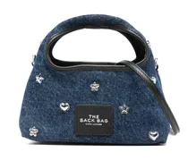 Verzierte Mini-Tasche - Blau