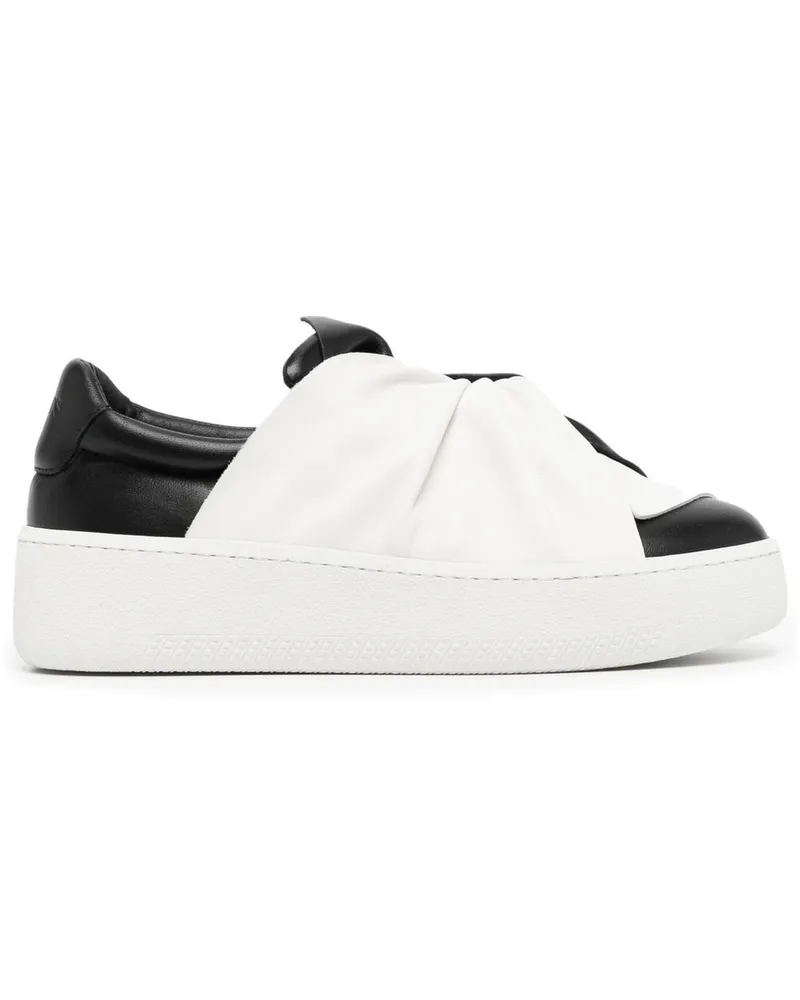 Ports 1961 Slip-On-Sneakers mit Knotendetail Schwarz