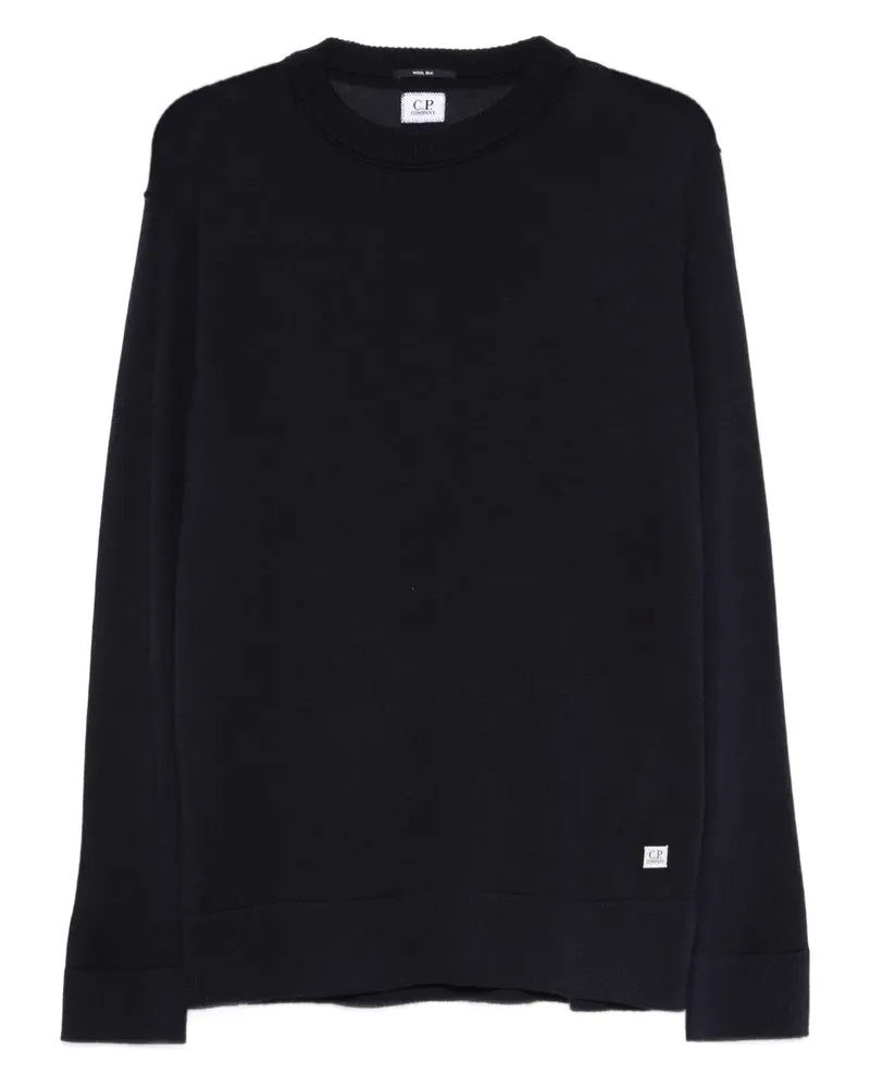 C.P. Company T-Shirt mit rundem Ausschnitt - Blau Blau