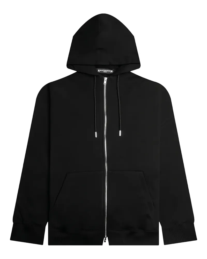 Mastermind World Kapuzenjacke mit Totenkopf-Print - Schwarz Schwarz
