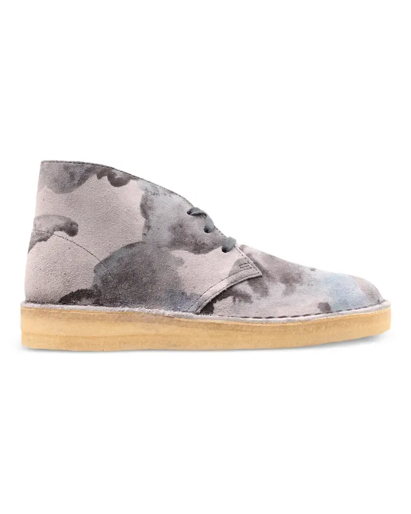Clarks Desert Coal Stiefel mit Camouflage-Print - Grau Grau