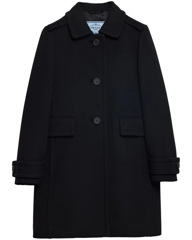 Prada Natté Cabanjacke - Schwarz Schwarz
