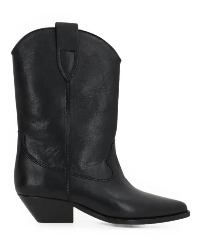 Isabel Marant pointed-toe leather ankle boots - Schwarz Schwarz