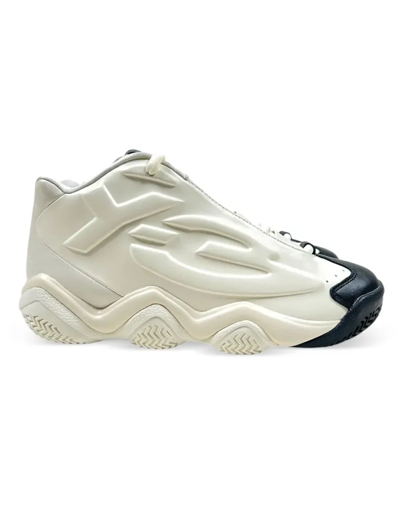 Y-3 Sneakers aus Leder - Nude Nude