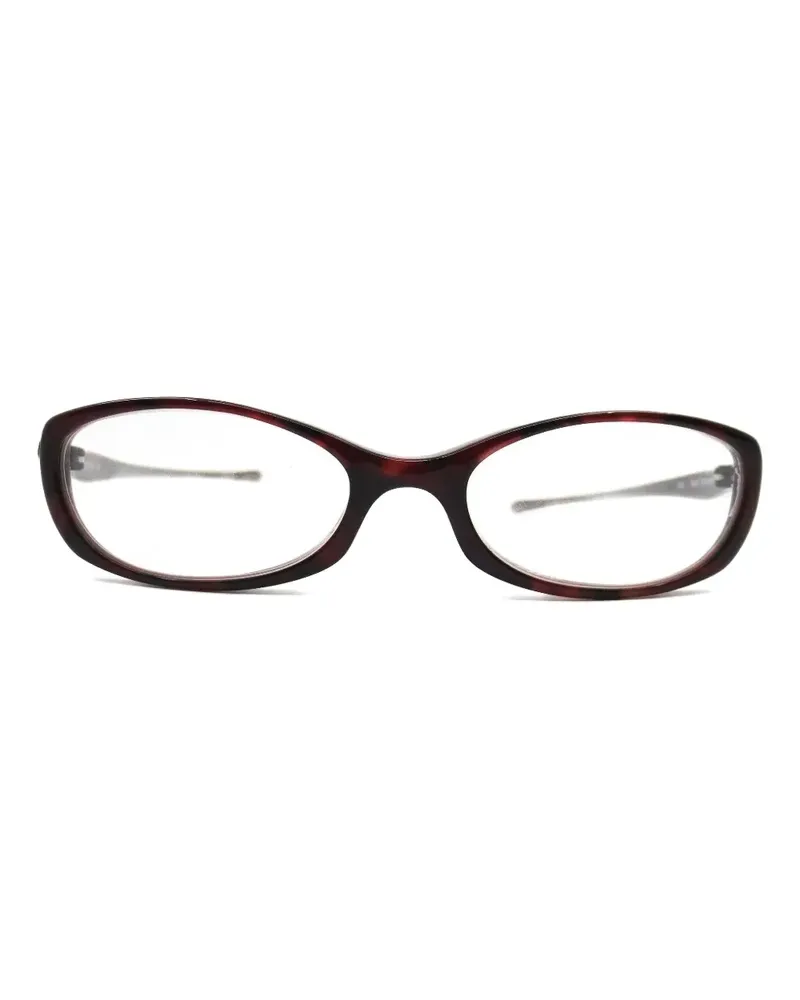 Oakley oval-frame sunglasses - Rot Rot