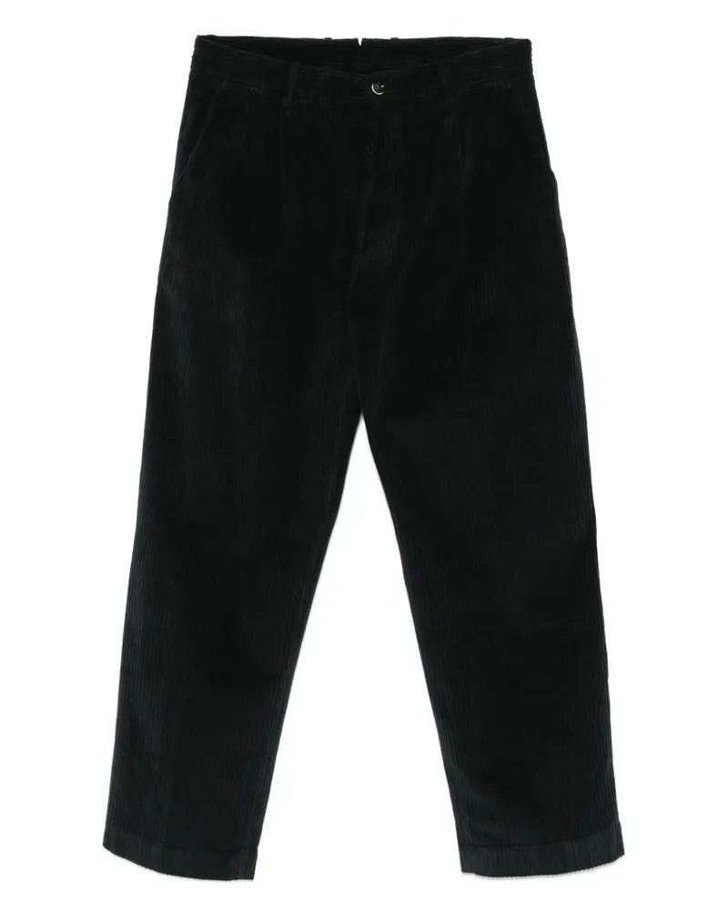 nine:inthe:morning Cordhose mit Logo-Etikett - Schwarz Schwarz