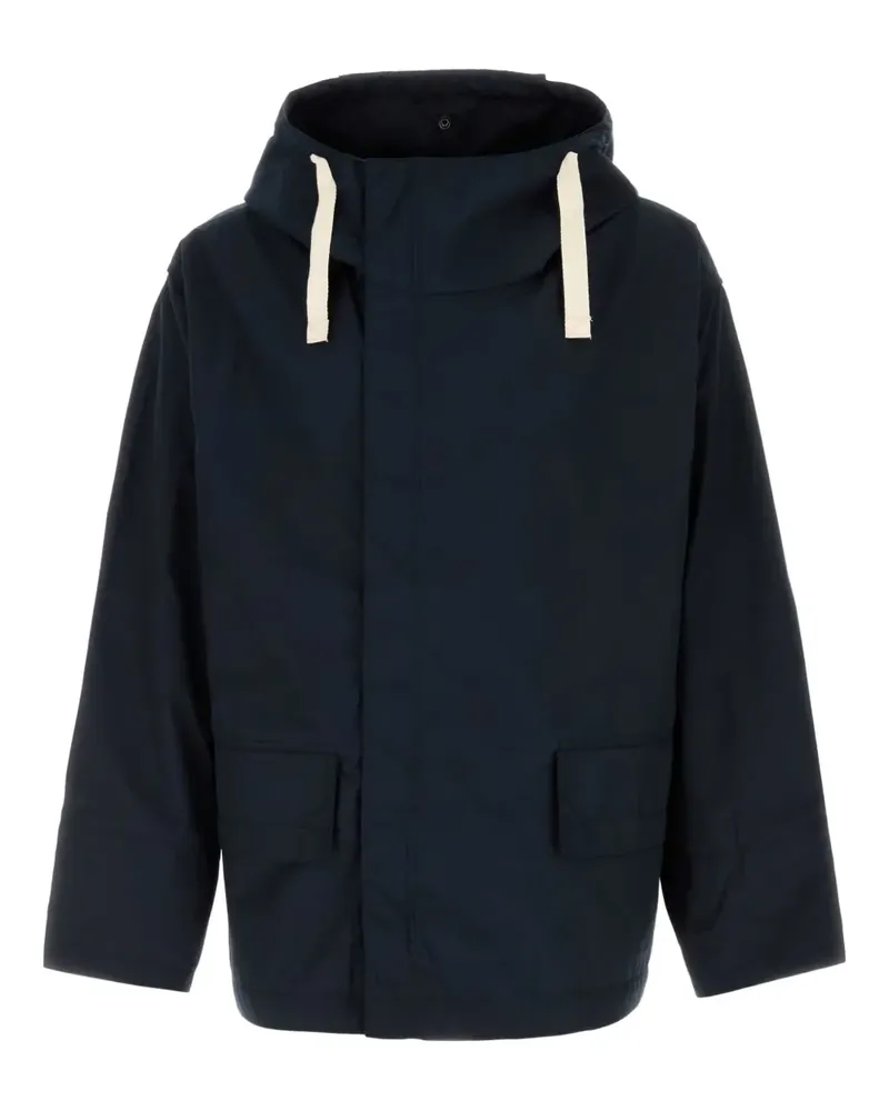 nanamica Kapuzenjacke mit Taschen - Blau Blau