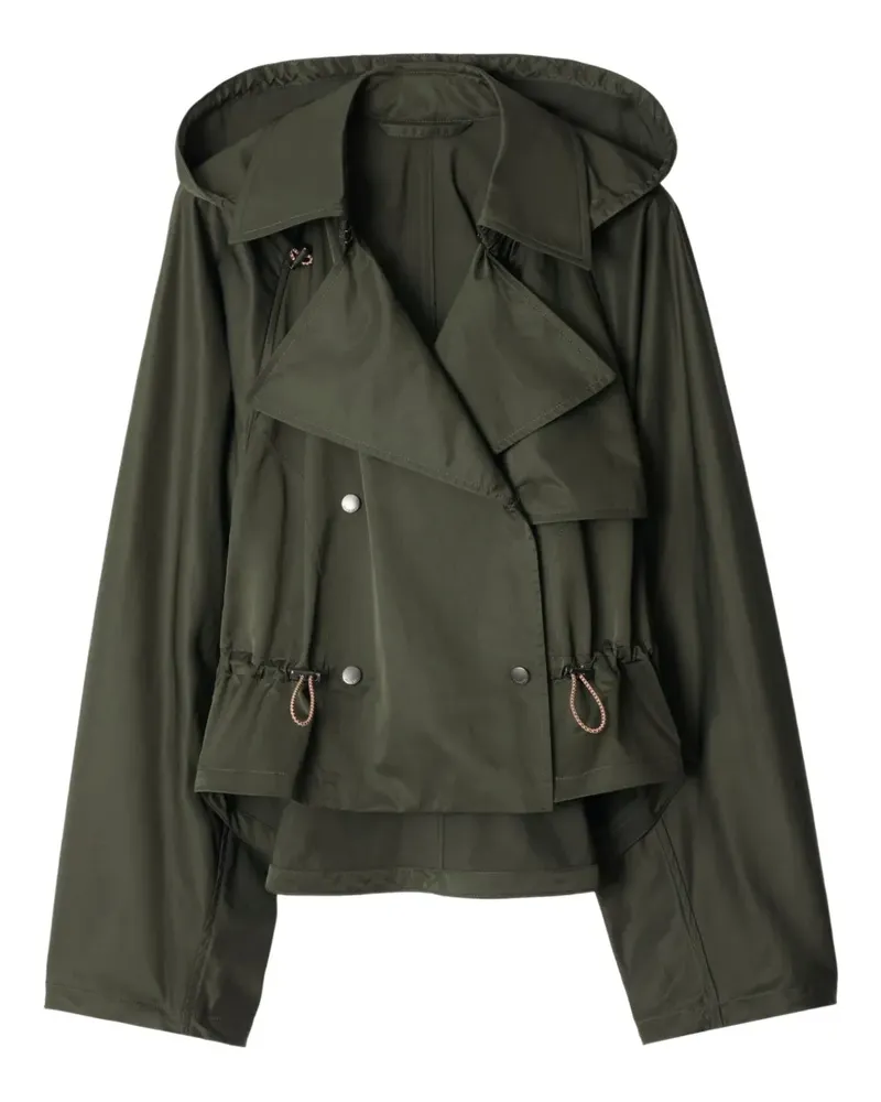 Burberry Jacke aus Satin - Grün Grün