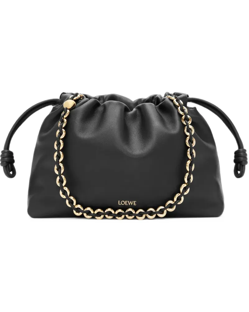 Loewe Mittelgroßer Flamenco Rucksack - Schwarz Schwarz