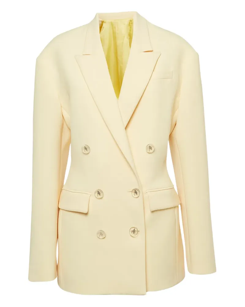 ATTICO Doppelreihiger Blazer - Gelb Gelb