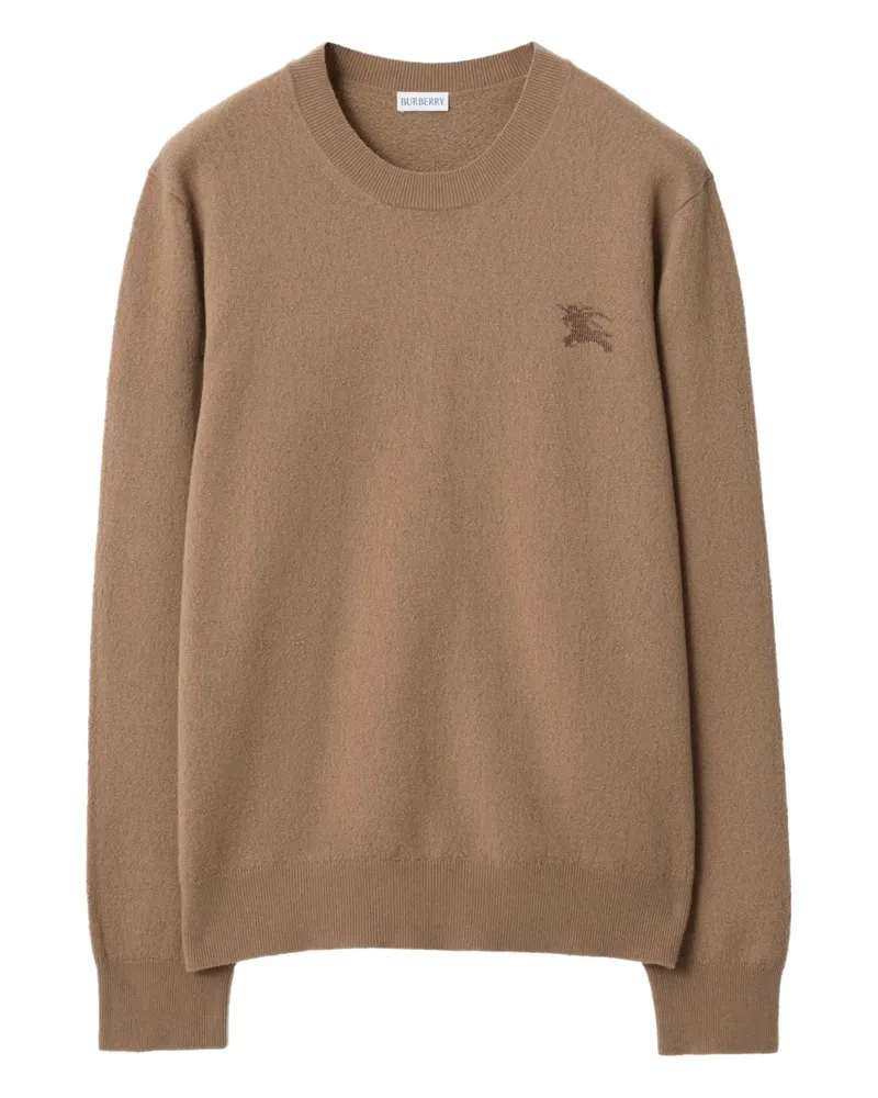 Burberry Pullover mit Logo-Stickerei - Braun Braun
