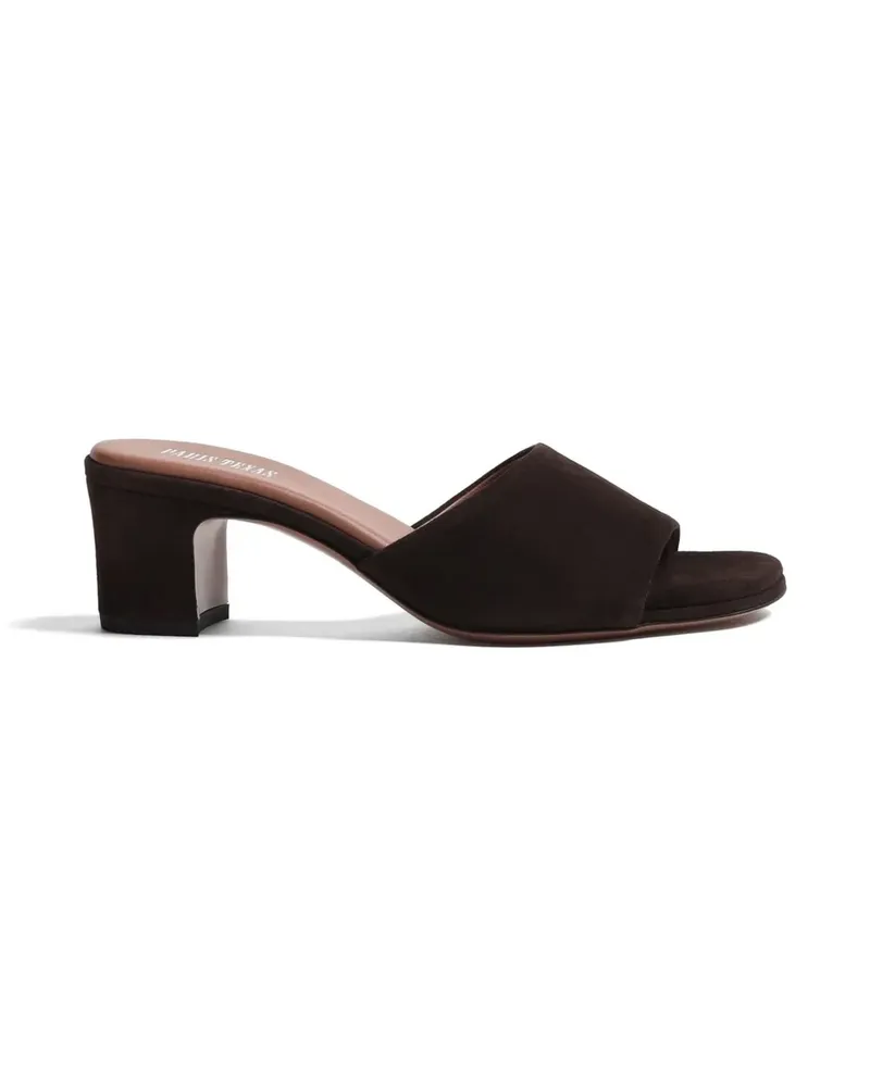 Paris Texas Ava block-heel mules - Braun Braun