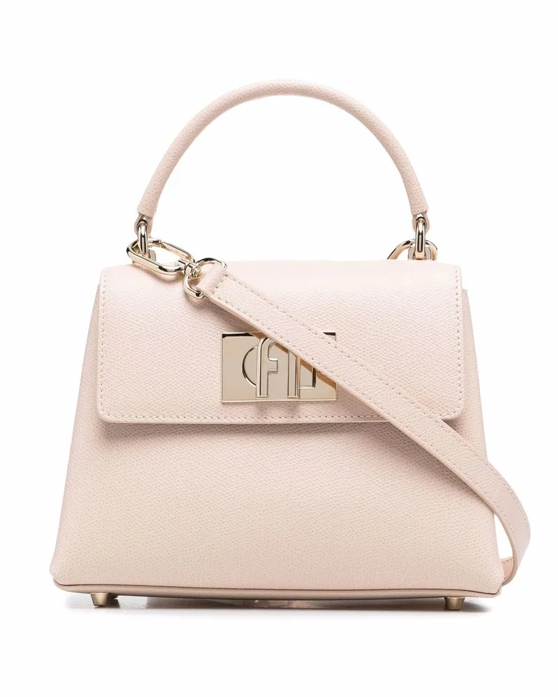 Furla 1927 Tote Bag aus Leder - Nude Nude