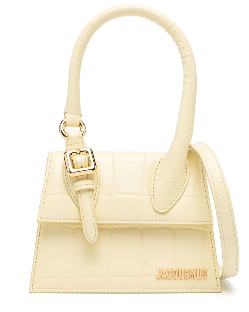 Jacquemus Le Chiquito Moyen Boucle Handtasche - Gelb Gelb
