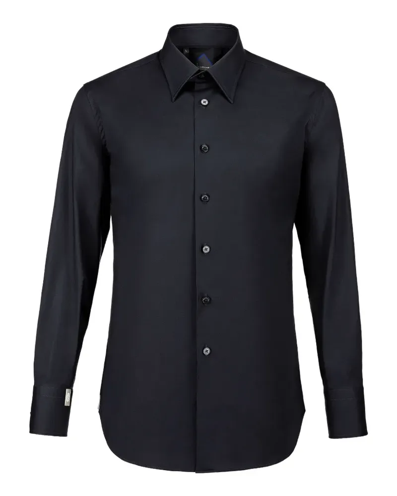 Billionaire Hemd mit spitzem Kragen - Schwarz Schwarz