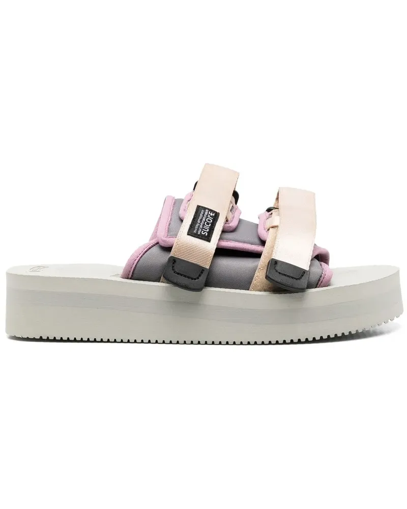 SUICOKE Sandalen mit Klettverschluss - Grau Grau