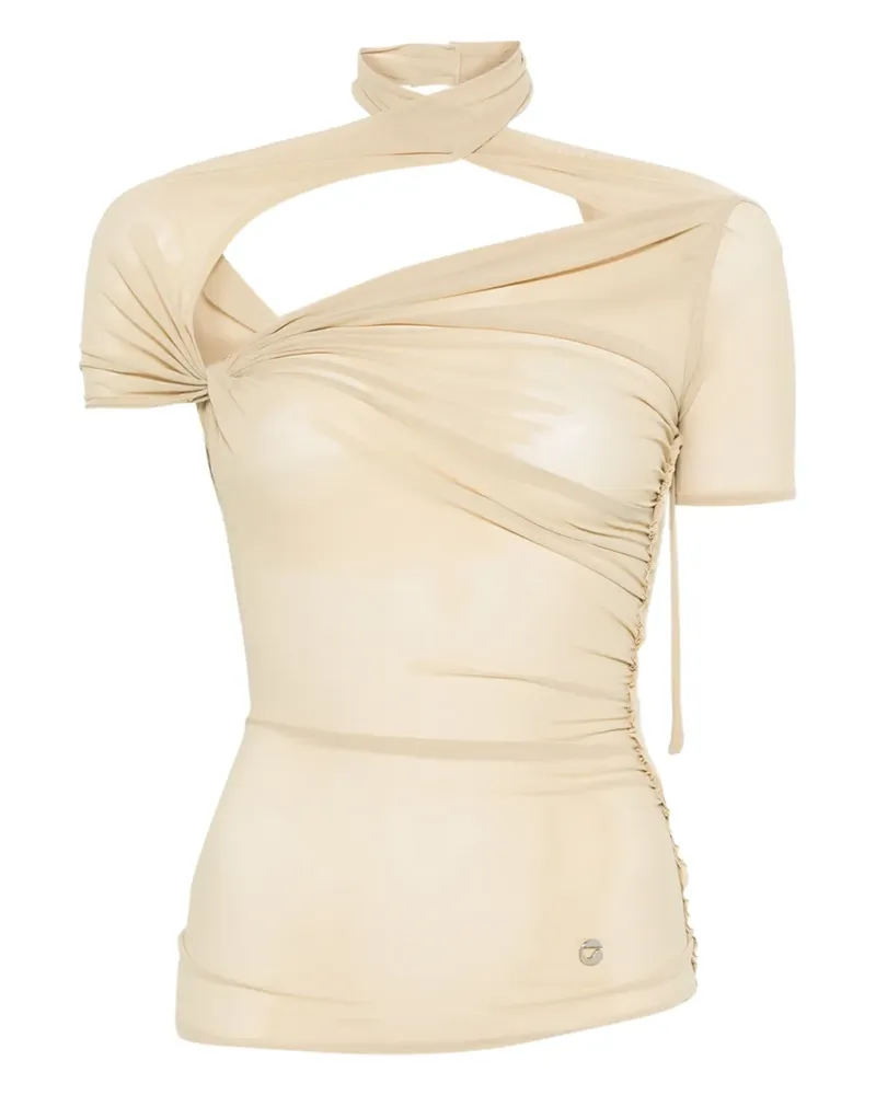 COPERNI Drapiertes Top - Nude Nude