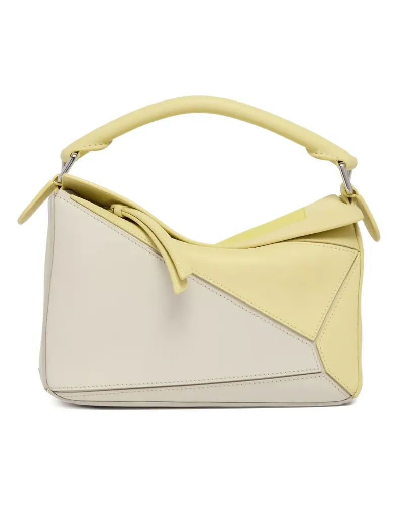 Loewe Kleine Puzzle Schultertasche - Gelb Gelb