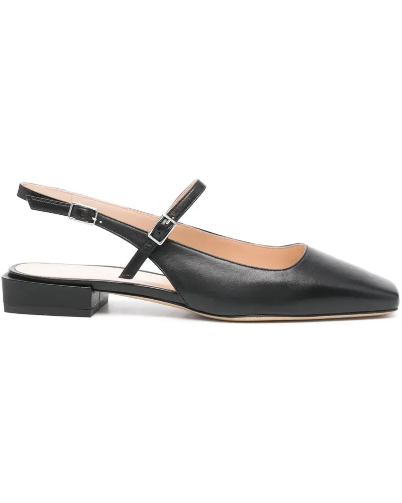 P.A.R.O.S.H. Slingback-Ballerinas - Schwarz Schwarz