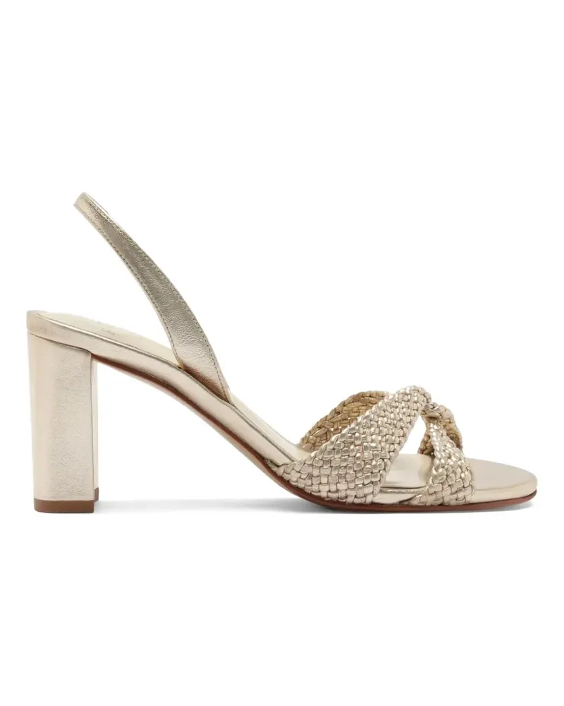 Alexandre Birman Sabrina leather sandals - Gold Gold