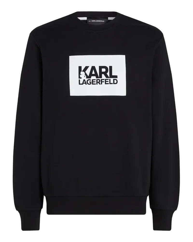 Karl Lagerfeld Sweatshirt mit Logo-Print - Schwarz Schwarz