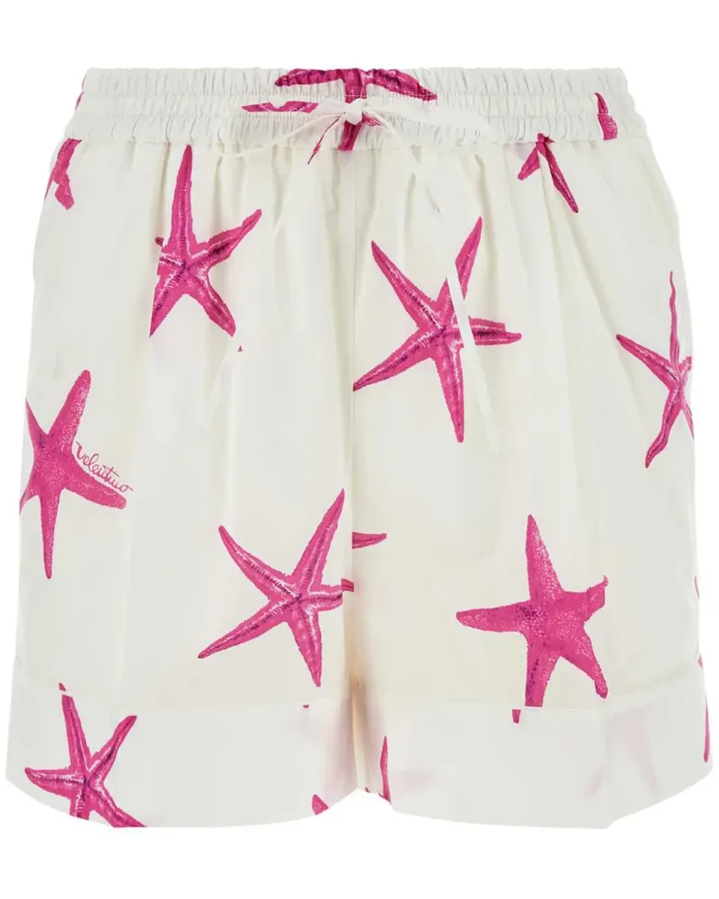 Valentino Garavani Shorts mit Sterne-Print - Nude Nude