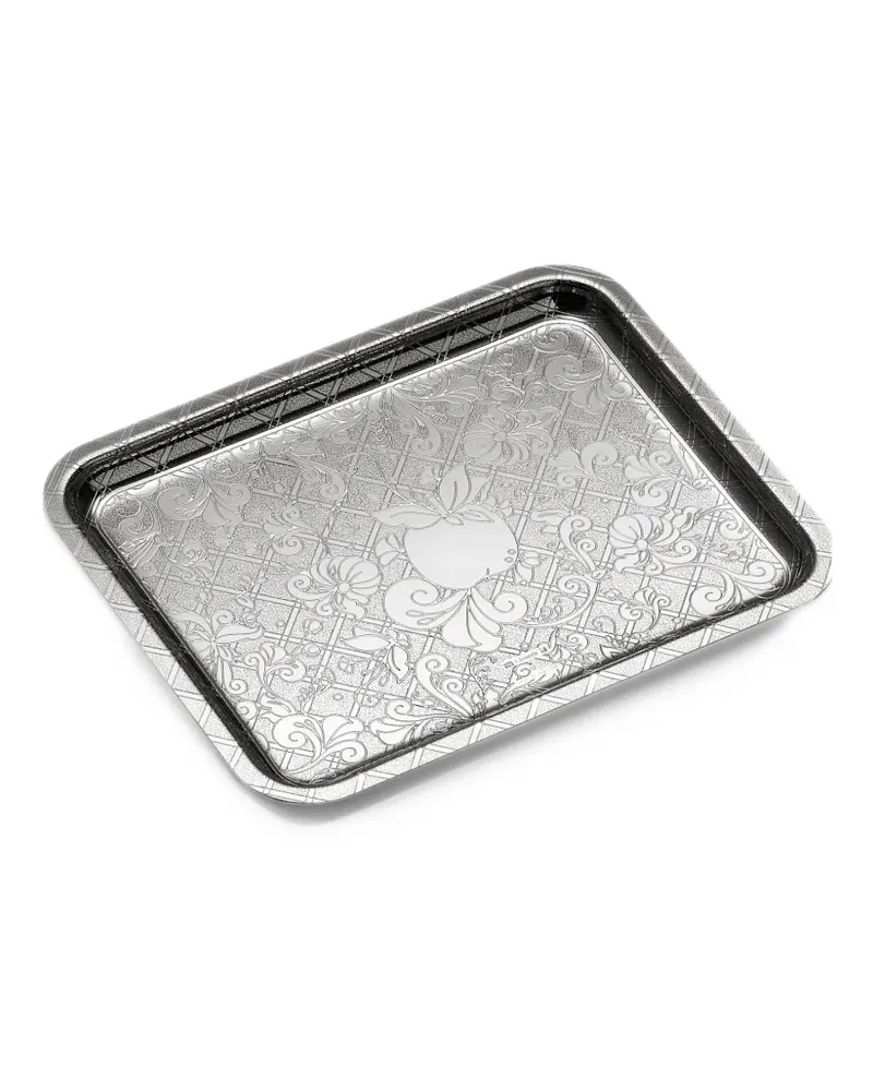 Christofle Jardin d'Eden engraved tray - Silber Silber