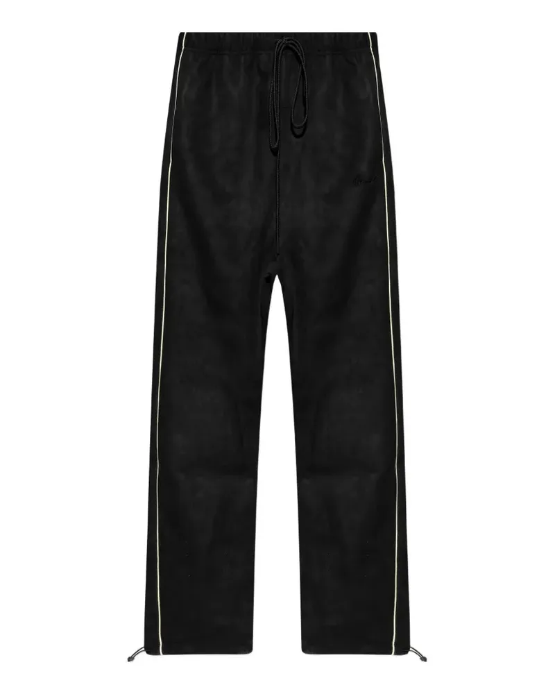 Fear of God piped-trime track pants - Schwarz Schwarz