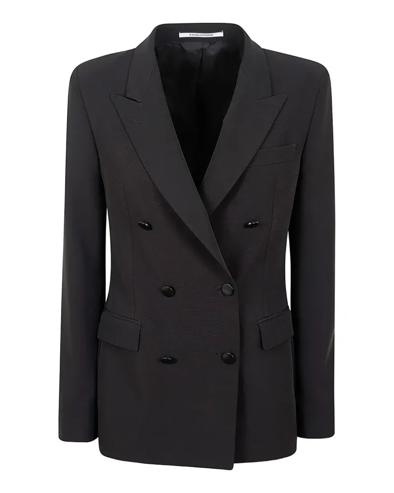 Tagliatore double-breasted blazer - Schwarz Schwarz