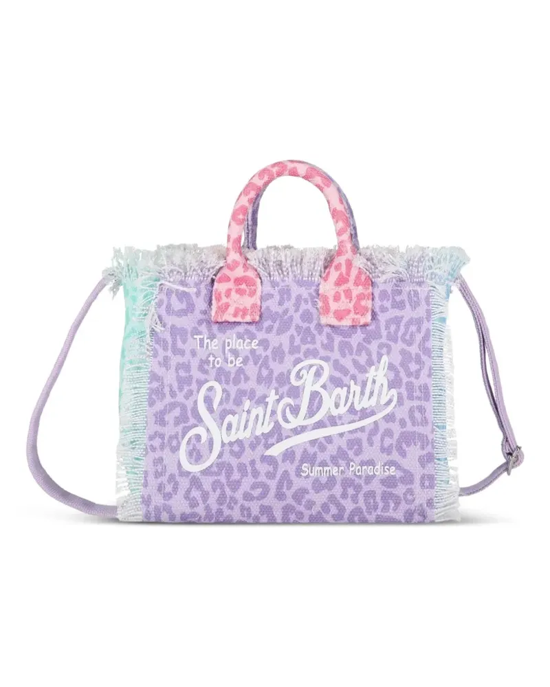 MC2 Saint Barth Handtasche mit Print - Violett Violett