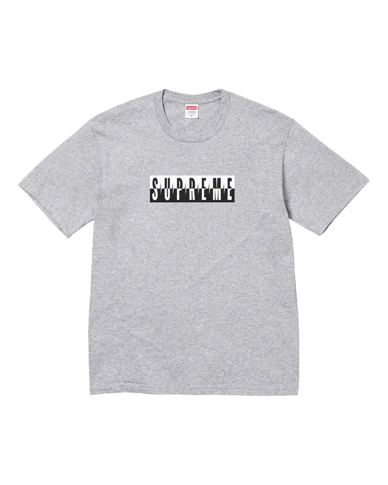 Supreme Being Split T-Shirt - Grau Grau