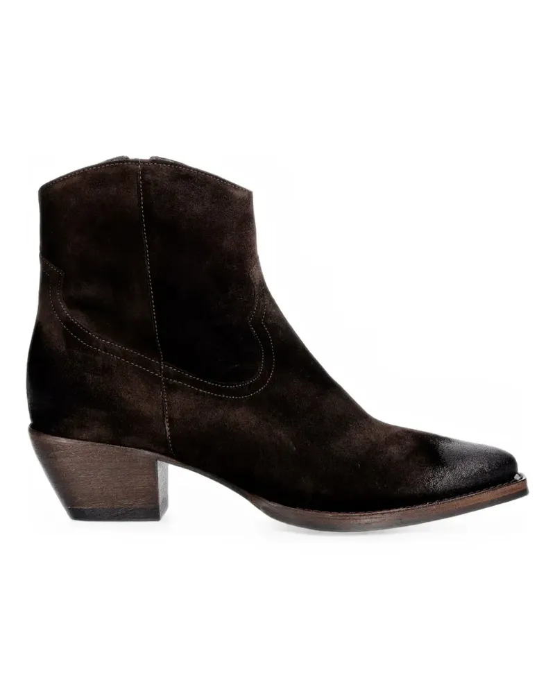 Billi Bi Stiefel im Western-Look - Braun Braun