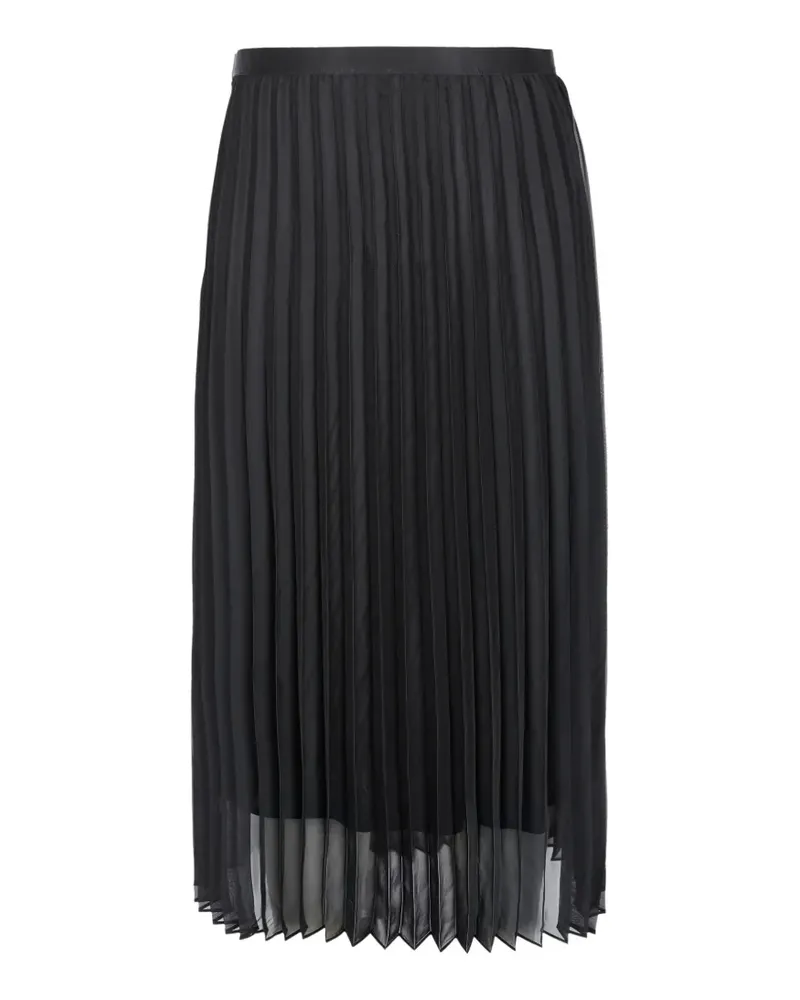 JNBY Faltenrock im Layering-Look - Schwarz Schwarz