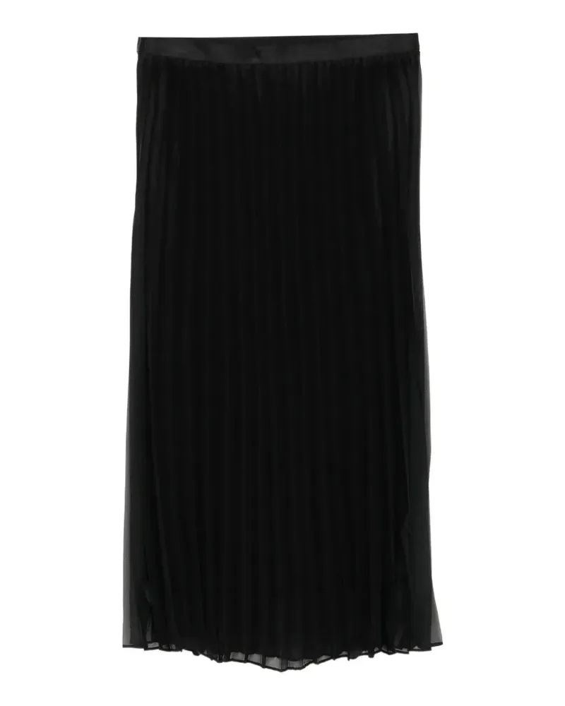 JNBY Faltenrock im Layering-Look - Schwarz Schwarz